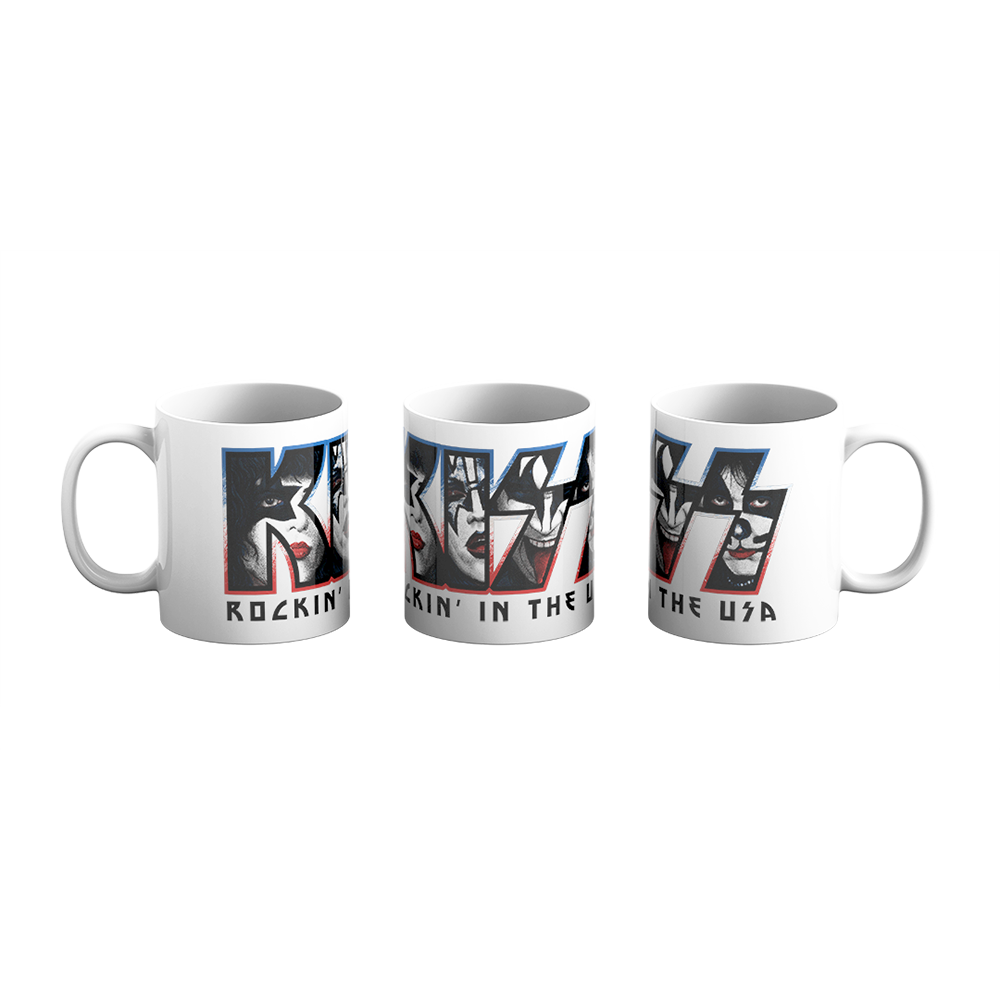 Rockin' In the USA Mug Full View