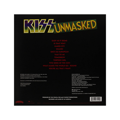 Unmasked LP Back