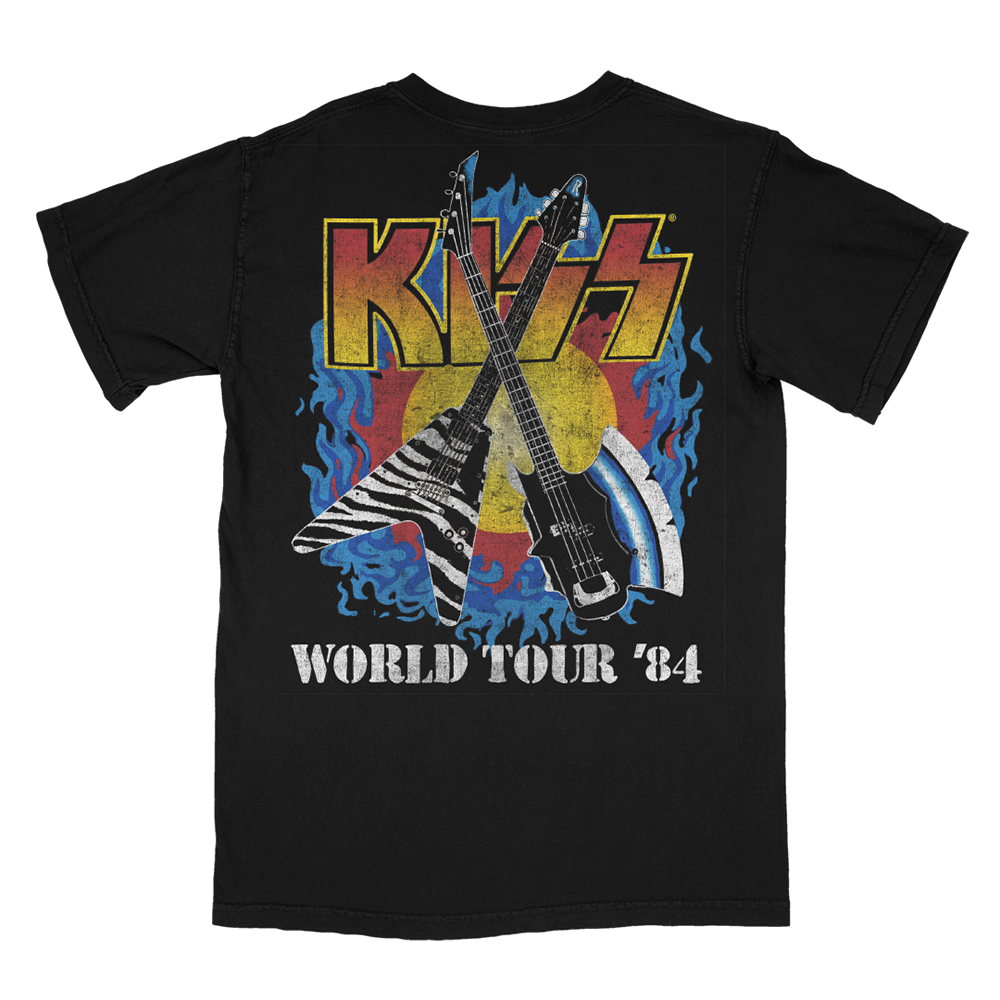 World Tour '84 T-Shirt - KISS Official Store World Tour '84 T-Shirt - KISS Official Store
