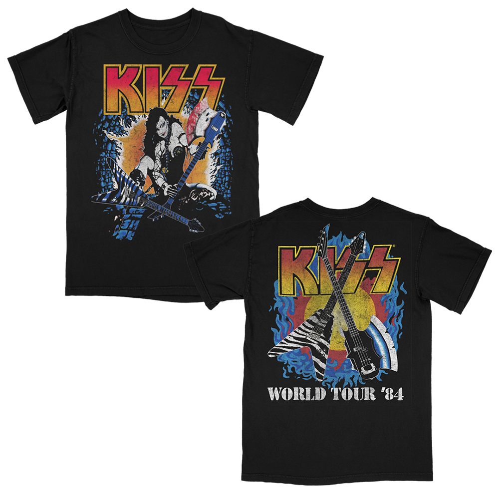 World Tour '84 T-Shirt – KISS Official Store