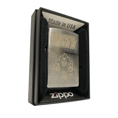 KISS Zippo Lighter Box & Lighter