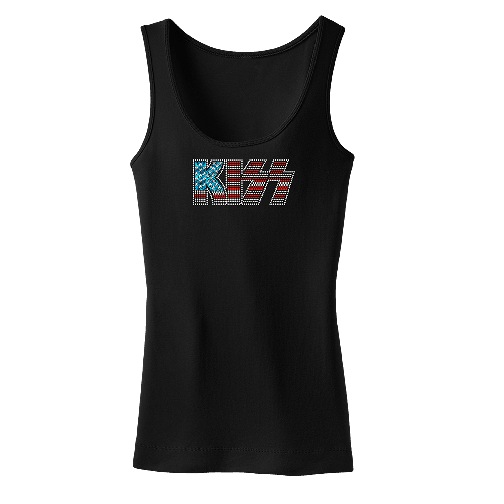 Patriotic Bling Tank (Women) – KISS Official Store